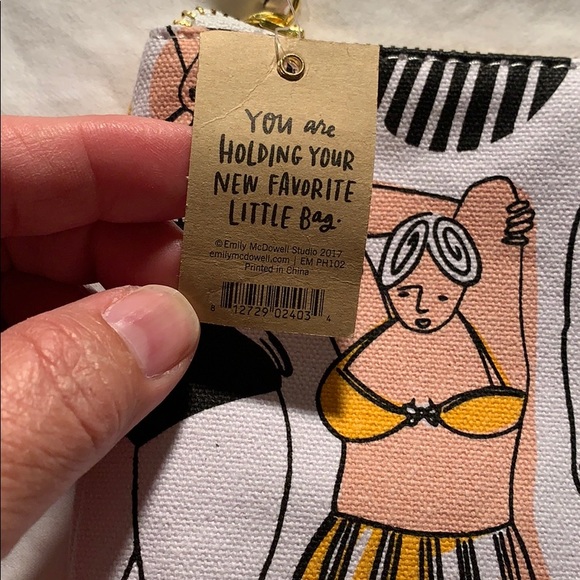 Emily McDowell studio zippered pouch - Picture 2 of 2